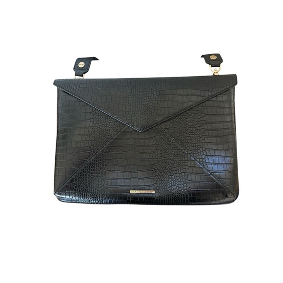 Quay‎ Australia Black Laptop Bag With Strap NWOT - Picture 3 of 13